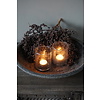 Waxineglas Isa | Set Van 2 | H10 x D8 cm