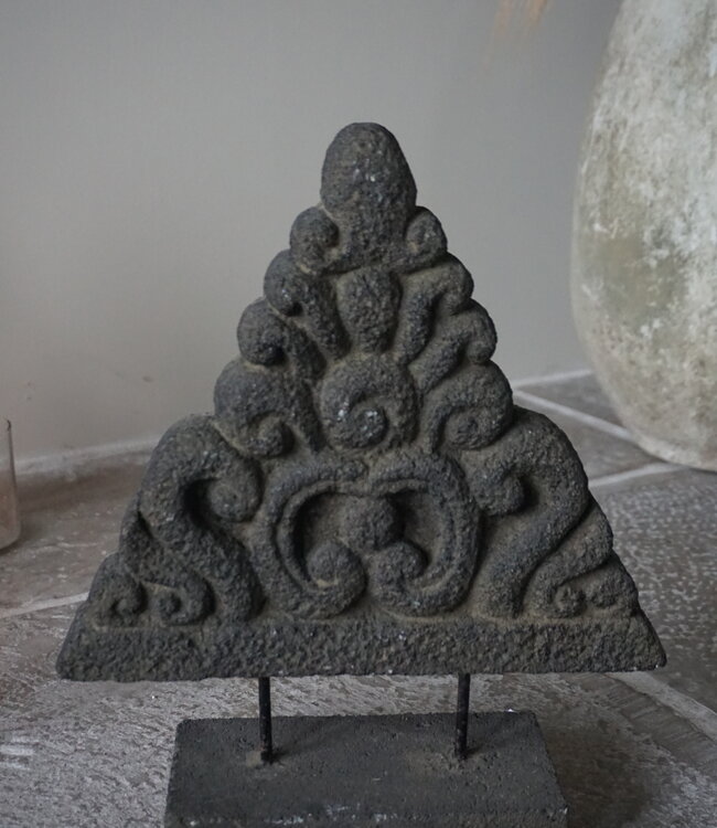 Be-Uniq Ornament Kerstboom | Steen | H38 x B19 x D9 cm