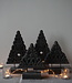 Be-Uniq Ornament Kerstboom | Steen | H38 x B19 x D9 cm