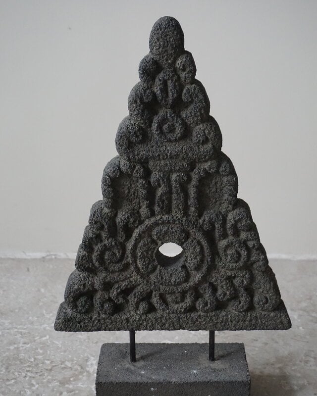 Be-Uniq Ornament Kerstboom | Steen | H48 x B19 x D9 cm