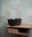 Loutro Bathroomware Waskom Marmer | Black | 2 Maten