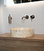 Loutro Bathroomware Waskom Louise | Marmer | 3 Kleuren | Ø40 x H12 cm