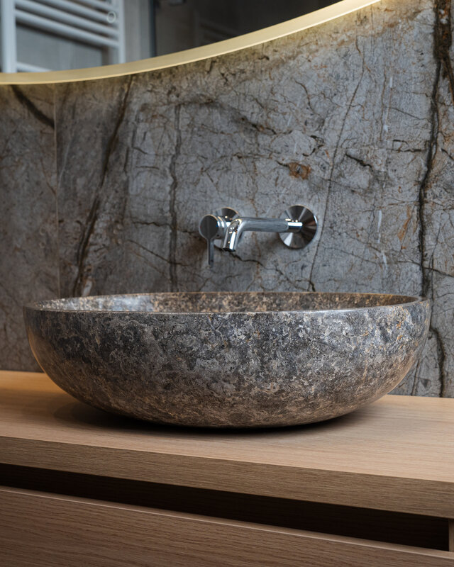Loutro Bathroomware Waskom Elleni | 3 Kleuren | B57 x D40,5 x H15 cm