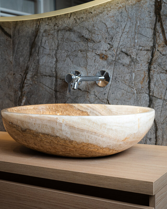 Loutro Bathroomware Waskom Elleni | 3 Kleuren | B57 x D40,5 x H15 cm