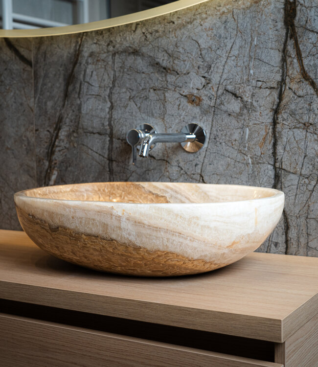 Loutro Bathroomware Waskom Elleni | 3 Kleuren | B57 x D40,5 x H15 cm