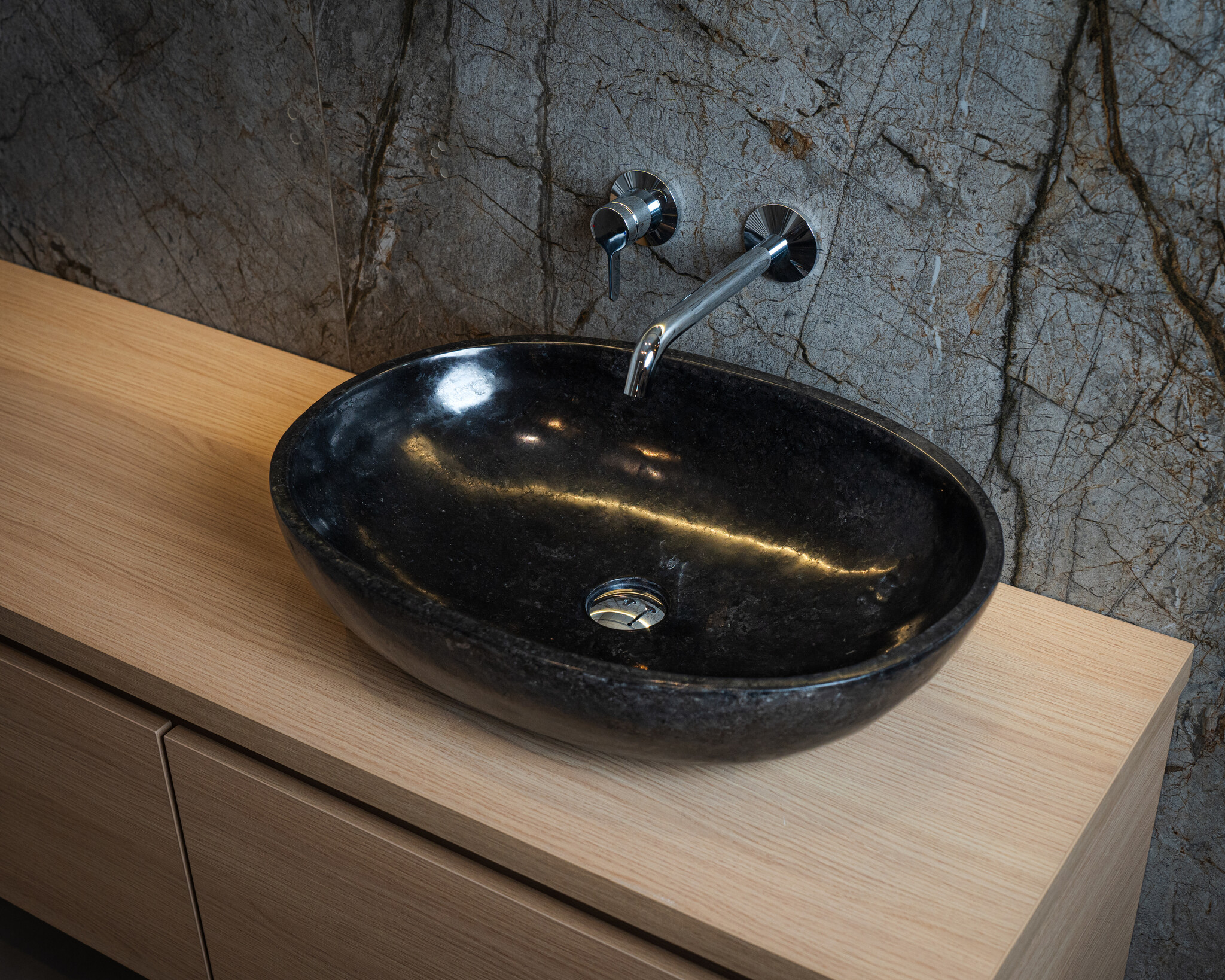 Loutro Bathroomware Waskom Elleni | 3 Kleuren | B57 x D40,5 x H15 cm