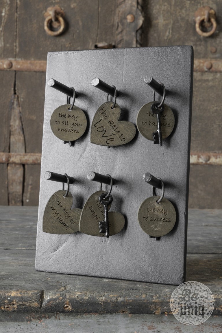 Be-Uniq Sleutel Display | Met Decosleutel (Optie) | H30 x B20 cm