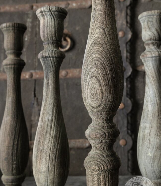 Be-Uniq Kandelaar Lucy | Rustiek | H43 x B15 x D15 cm