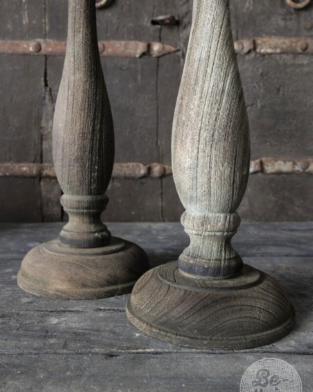 Be-Uniq Kandelaar Lucy | Rustiek | H43 x B15 x D15 cm