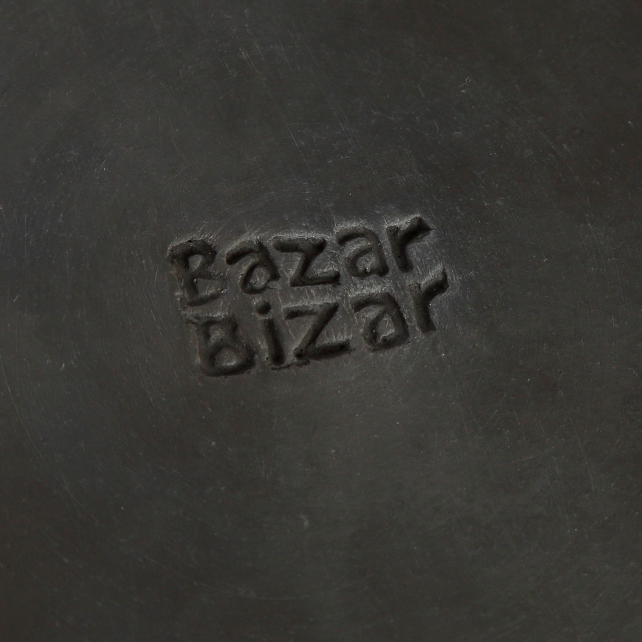 Bazar Bizar Burned Classic Bord | 3 Maten | Zwart
