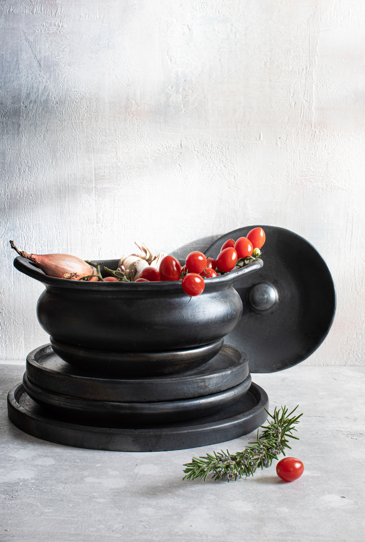 Bazar Bizar Burned Classic Bord | 3 Maten | Zwart