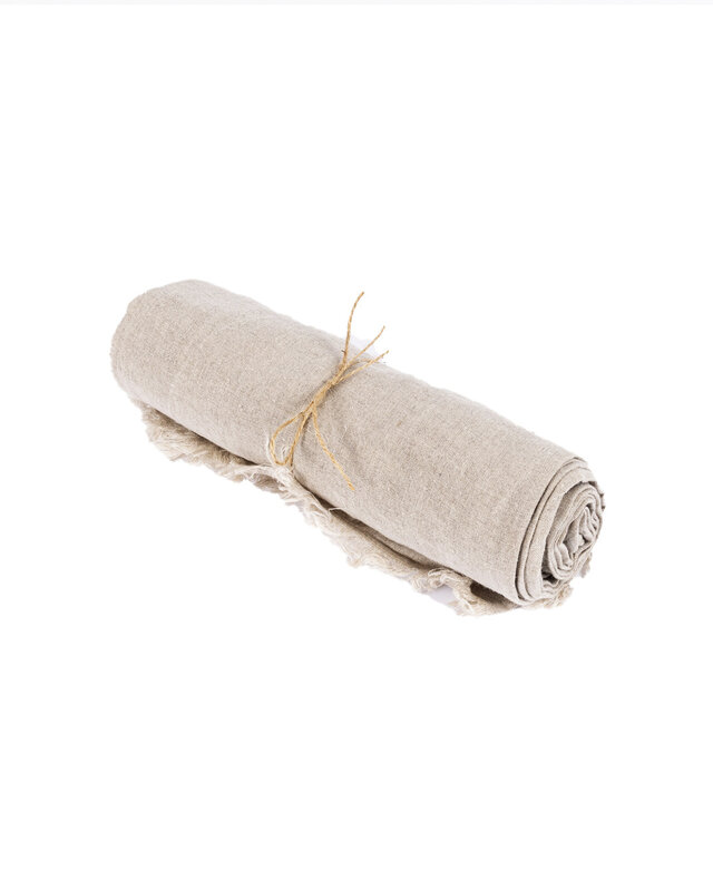 Bazar Bizar Linnen Tafelkleed | Beige | Meerdere Maten