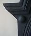 Luksa Home Collection Houten Spiegel Vivaldi | Mat Zwart | H85 x B59 cm