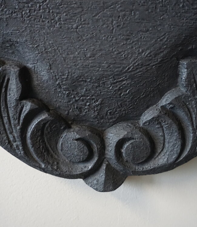 Luksa Home Collection Houten Spiegel Vivaldi | Mat Zwart | H85 x B59 cm