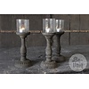 Kandelaar Joel Small | Inclusief Glas | H32 x B12 cm
