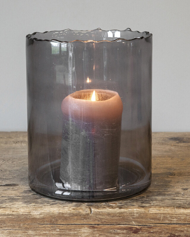Be-Uniq Cilinder Smoked | Large | H25 x Ø20 cm