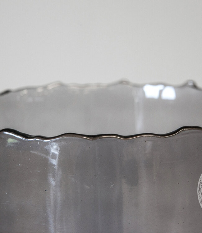 Be-Uniq Cilinder Smoked | Large | H25 x Ø20 cm