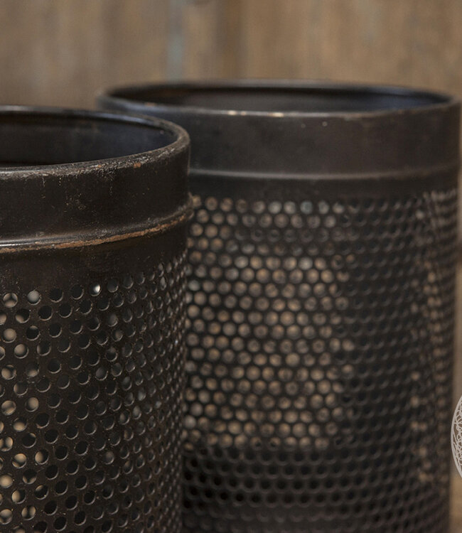 Be-Uniq Windlicht Cilinder Dot | India | H26 x Ø18 cm