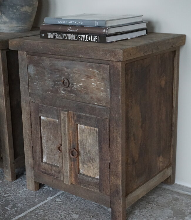 Luksa Home Collection Nachtkastjes Hout | Set Van 2 | H66 x B55 x D45 cm