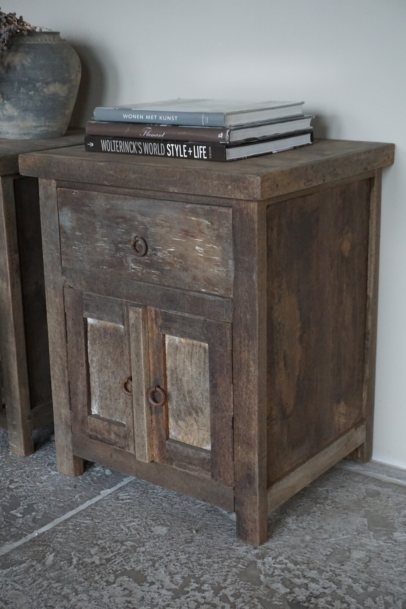Luksa Home Collection Nachtkastjes Hout | Set Van 2 | H66 x B55 x D45 cm