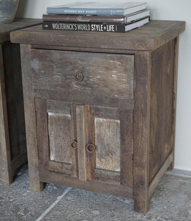 Luksa Home Collection Nachtkastjes Hout | Set Van 2 | H66 x B55 x D45 cm