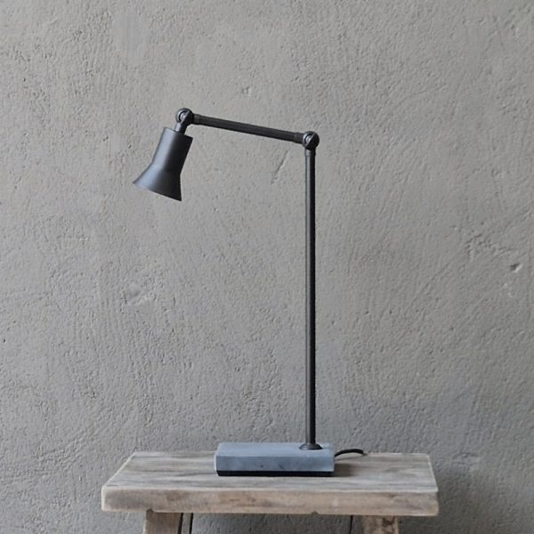 Luksa Home Collection Tafellamp George | Natuurstenen Voet | H54 cm