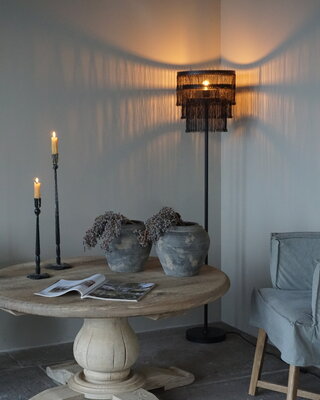 Rene Houtman Vloerlamp Katie Ketting | Zwart | H150 x D32 cm