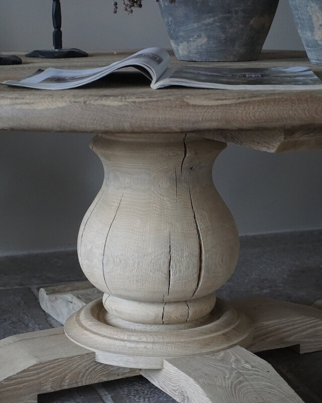 Rene Houtman Salontafel Rond | Eiken | H56 x Ø110 cm