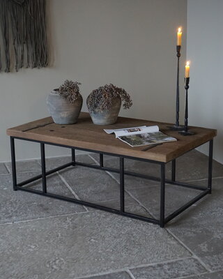 Rene Houtman Salontafel India | H44 x B129 x D70 cm