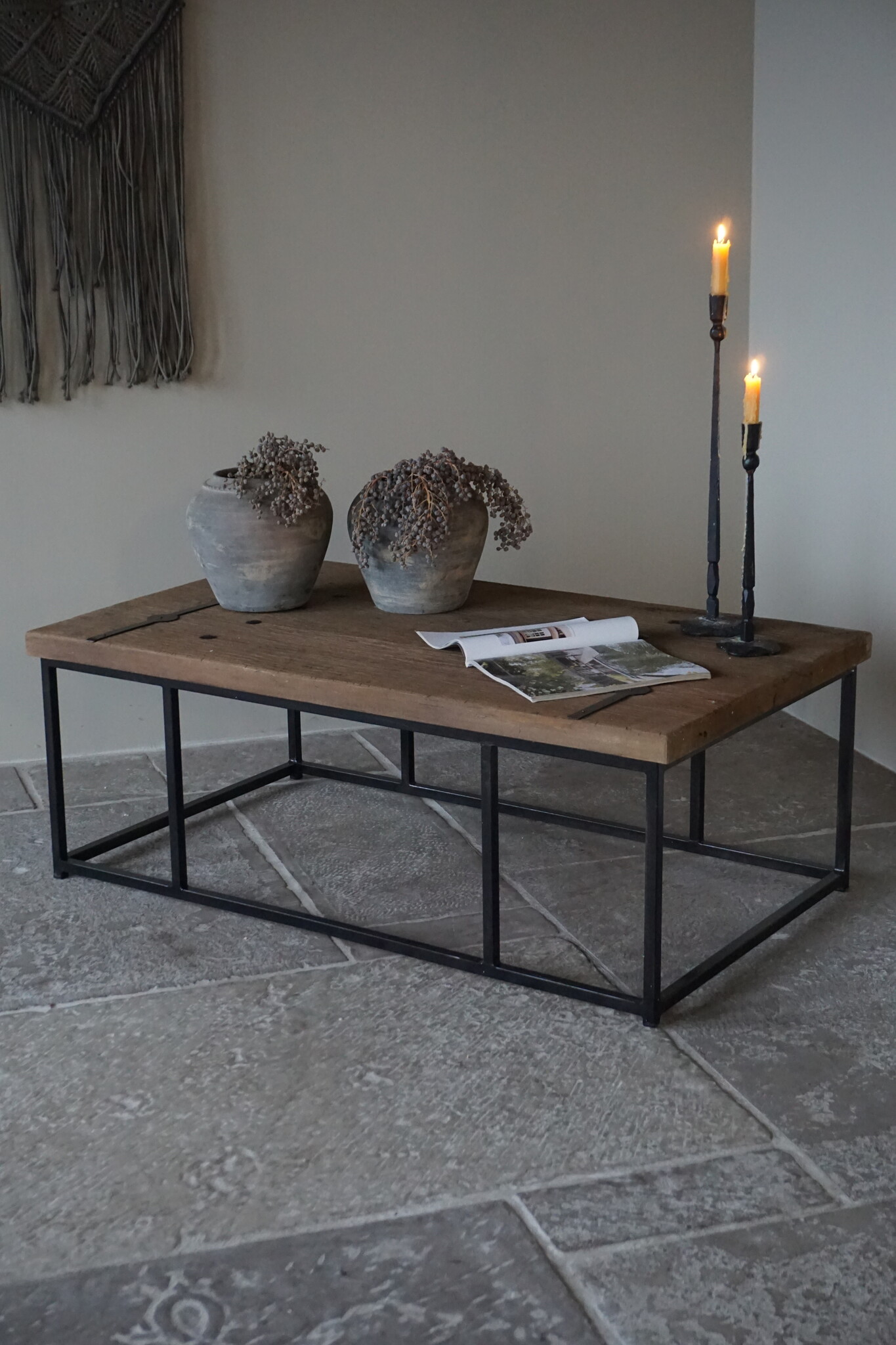 Rene Houtman Salontafel India | H44 x B129 x D70 cm