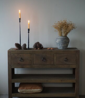 Rene Houtman Sidetable | Grey Wash | H90 x B120 x D40 cm