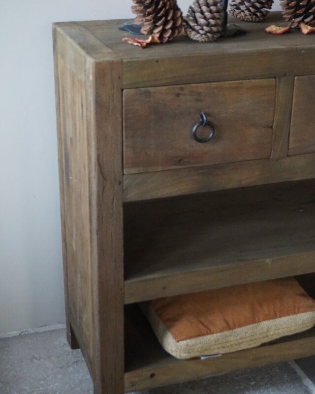 Rene Houtman Sidetable | Grey Wash | H90 x B120 x D40 cm