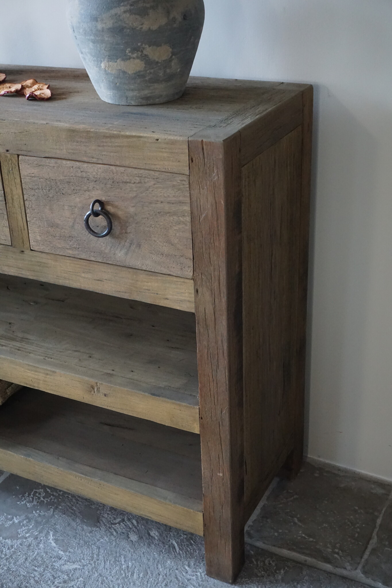 Rene Houtman Sidetable | Grey Wash | H90 x B120 x D40 cm