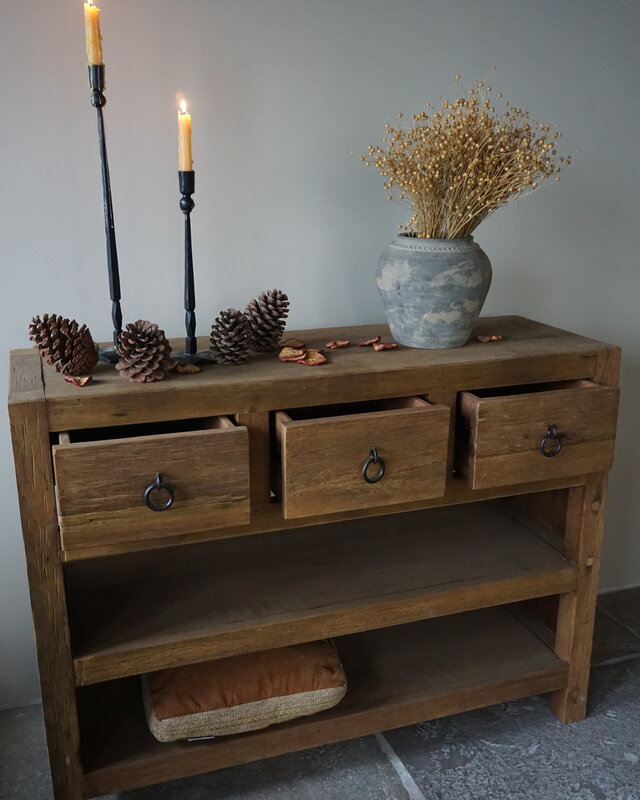 Rene Houtman Sidetable | Naturel | H90 x B120 x D40 cm