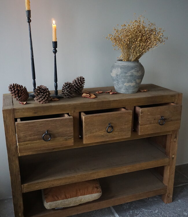 Rene Houtman Sidetable | Naturel | H90 x B120 x D40 cm