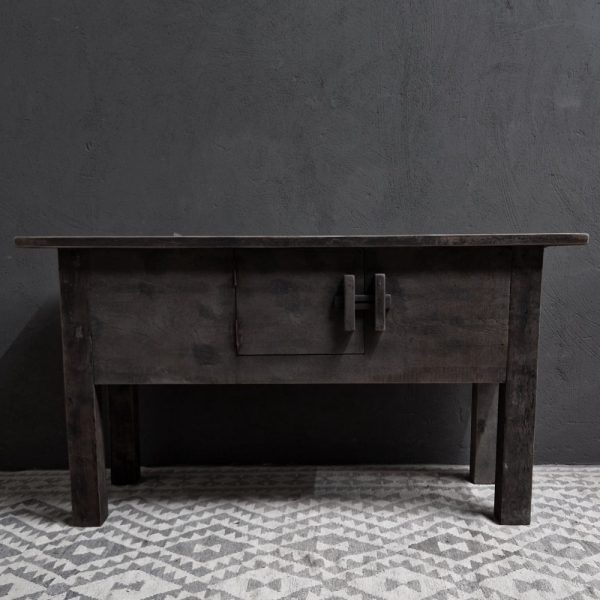 Luksa Home Collection Wandtafel Antique Grey | Ivan | H80 x B160 x D50 cm