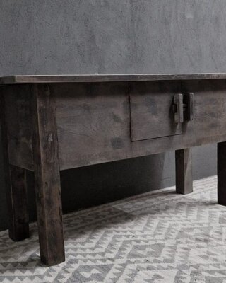 Luksa Home Collection Wandtafel Antique Grey | Ivan | H80 x B160 cm