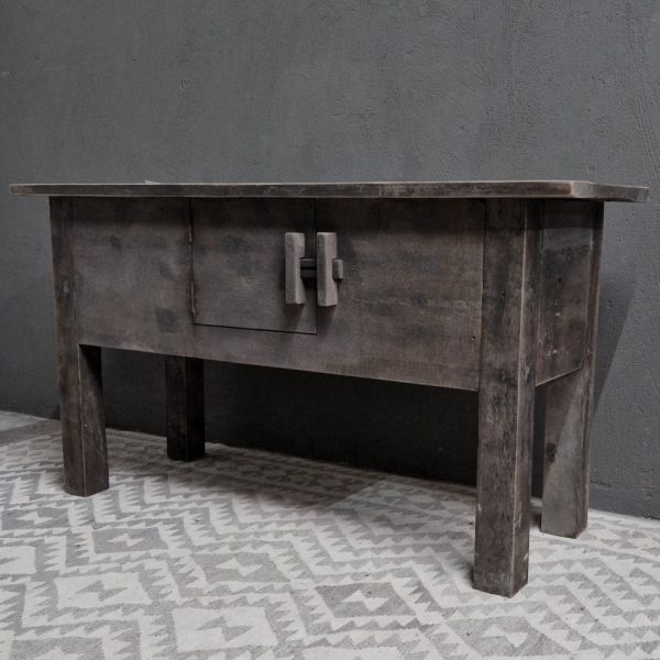 Luksa Home Collection Wandtafel Antique Grey | Ivan | H80 x B160 x D50 cm