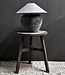 Luksa Home Collection Bijzettafel Rond | Antique Grey | H80 x B60 cm