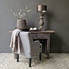 Tafellamp Baluster | Oud Hout | H70 cm