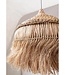 Bazar Bizar Hanglamp | Abaca Hoola | Naturel | H50 x B50 cm