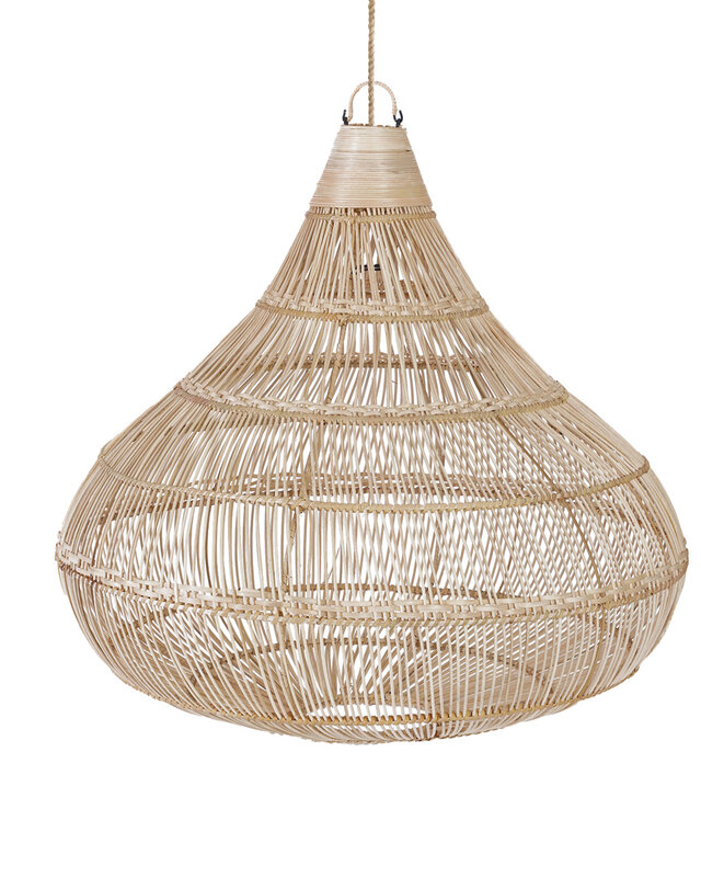 Bazar Bizar Hanglamp Drop | Naturel | 3 Maten
