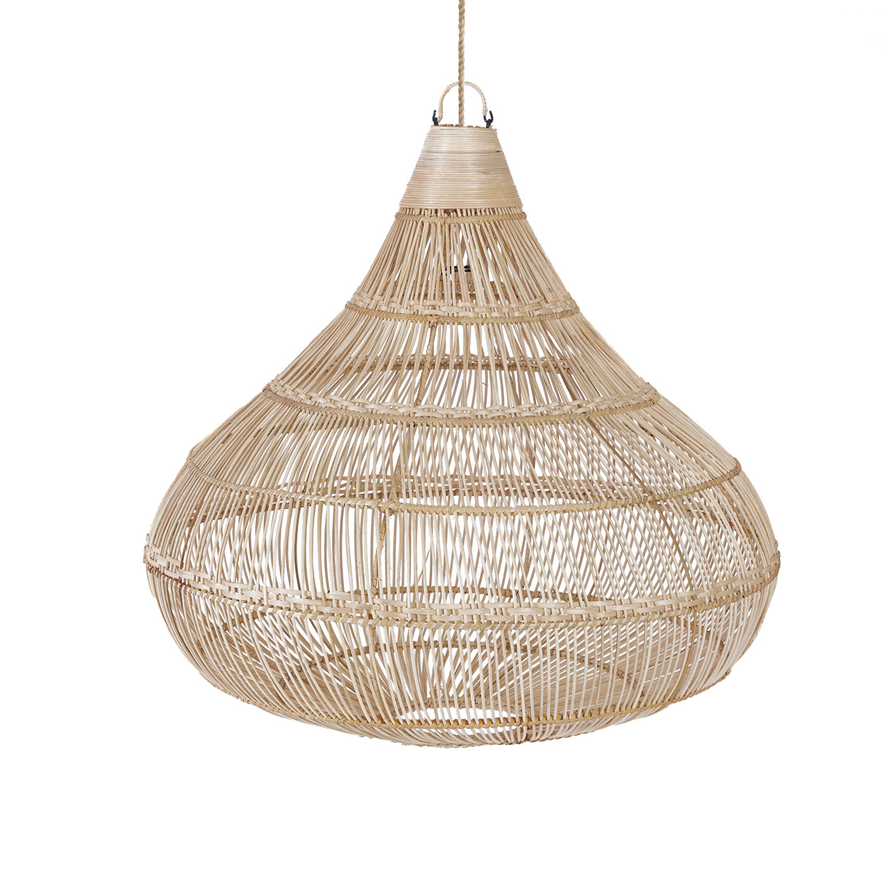 Bazar Bizar Hanglamp Drop | Naturel | 3 Maten