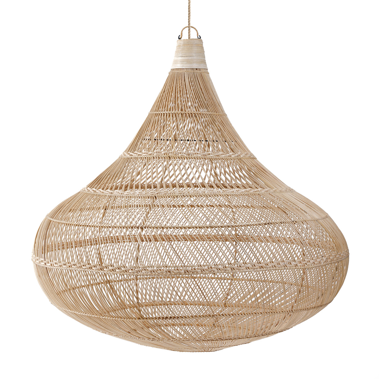 Bazar Bizar Hanglamp Drop | Naturel | 3 Maten