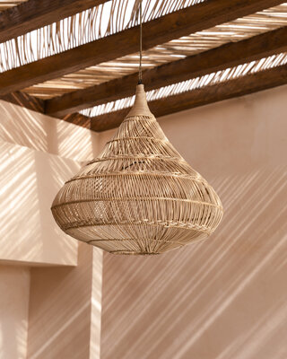 Bazar Bizar Hanglamp Drop | Naturel | 3 Maten