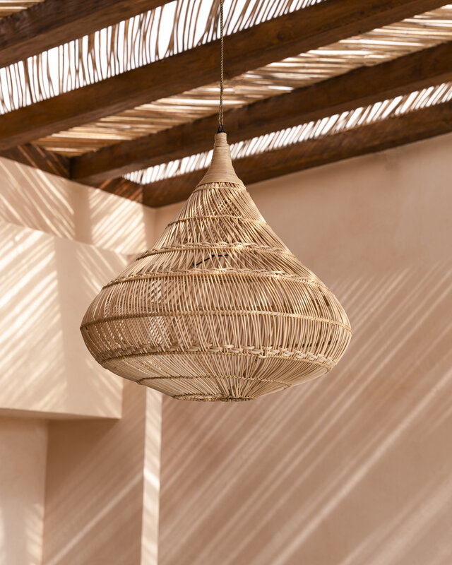 Bazar Bizar Hanglamp Drop | Naturel | 3 Maten