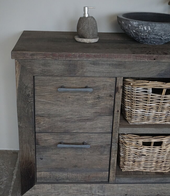 Rene Houtman Robustico Plus Badkamermeubel Met Lades - Kies Maat