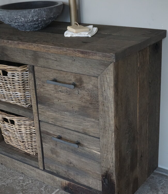 Rene Houtman Robustico Plus Badkamermeubel Met Lades - Kies Maat