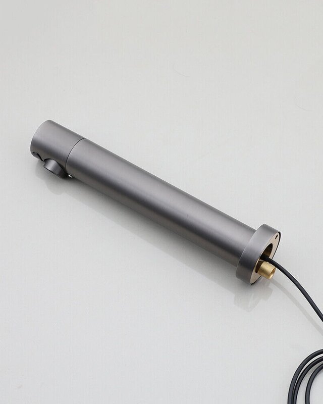 Rene Houtman Gun Metal Muurkraan Met Sensor | Koud Water