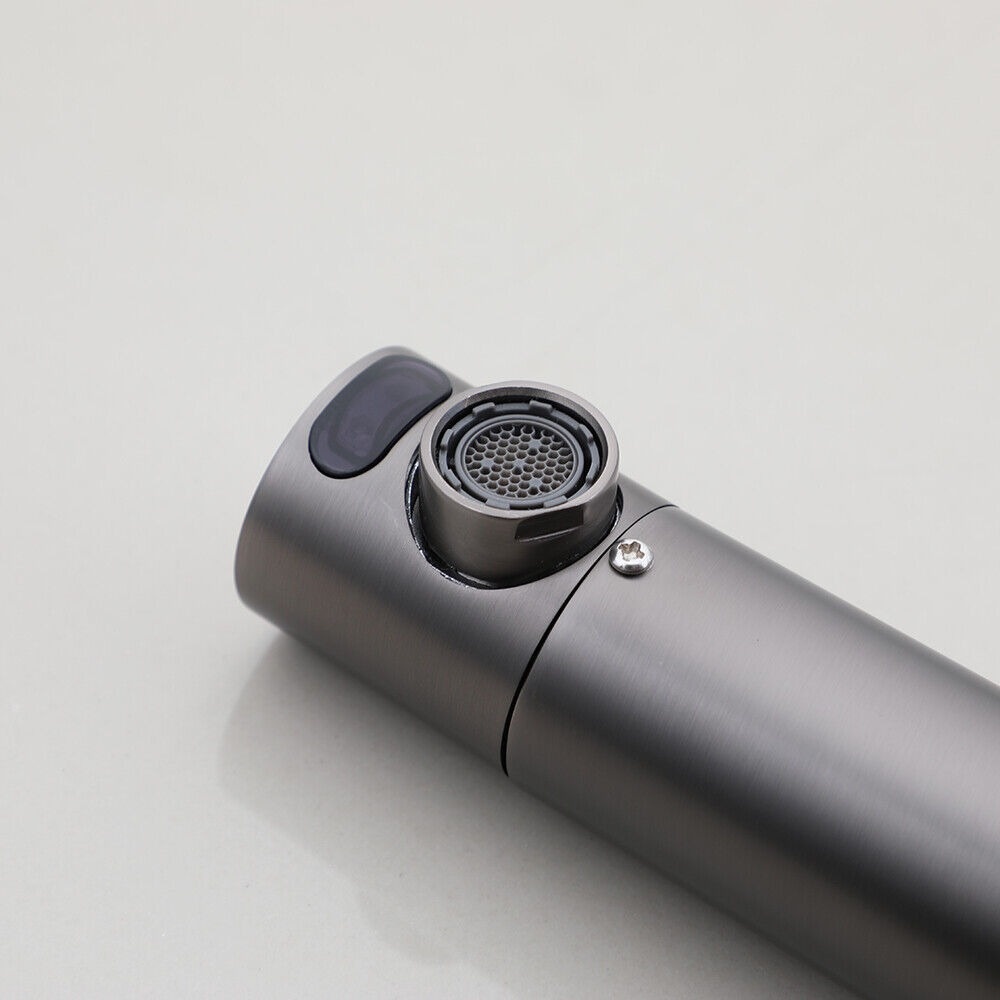 Rene Houtman Gun Metal Muurkraan Met Sensor | Koud Water
